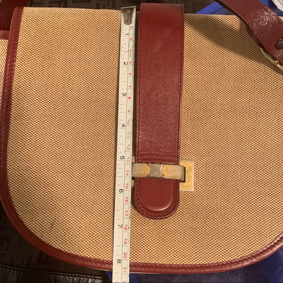 CELINE Vintage Crossbody Canvas - Picture 7 of 14